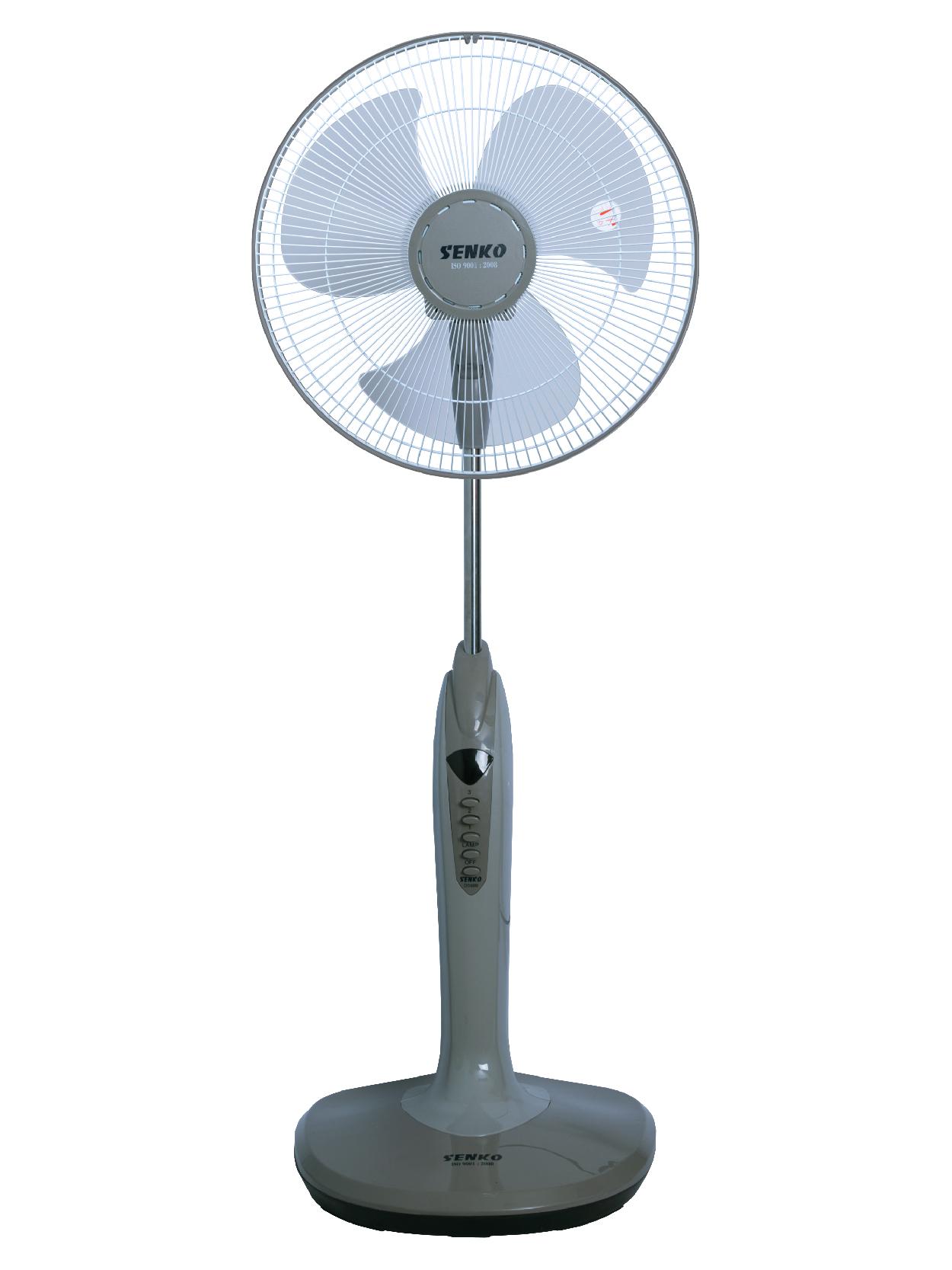 Quạt đứng Có Đèn Senko DD1602 ( công xuất 47W, sải cánh 40cm)