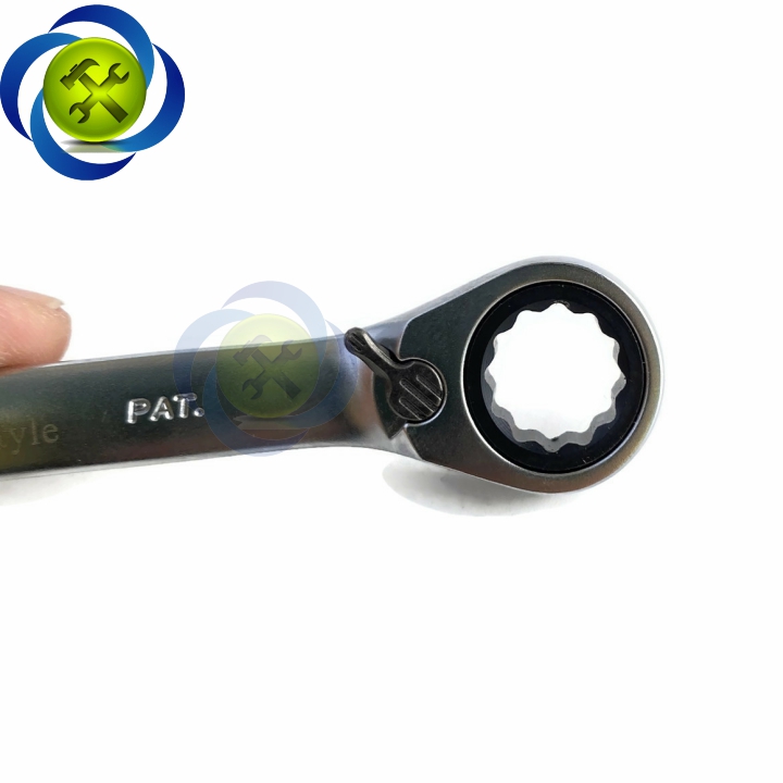 Cờ lê vòng miệng tự động Action 19mm có khóa