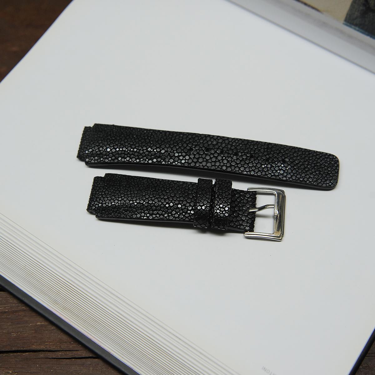Dây đồng hồ - da cá đuối - đồ da handmade SMC229