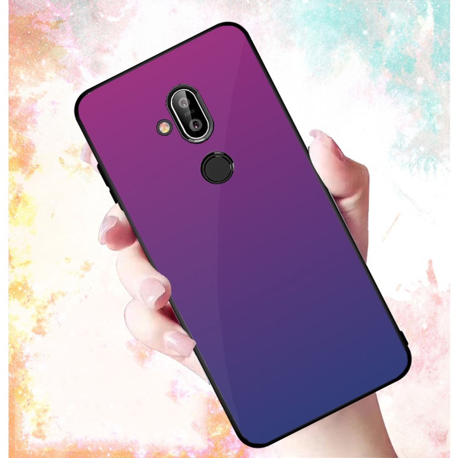 Ốp Lưng KÍNH BÓNG NOKIA 8.1 PHIÊN BẢN MỚI