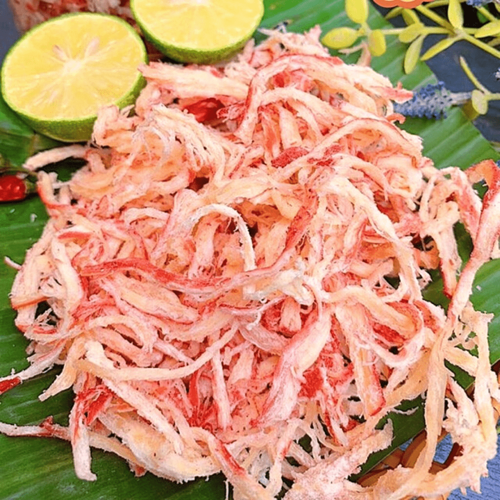 Mực Xé Sợi Hấp Nước Cốt Dừa ViettinMart 150G