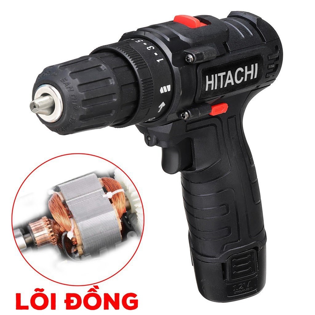 MÁY KHOAN PIN 12V HITACHI