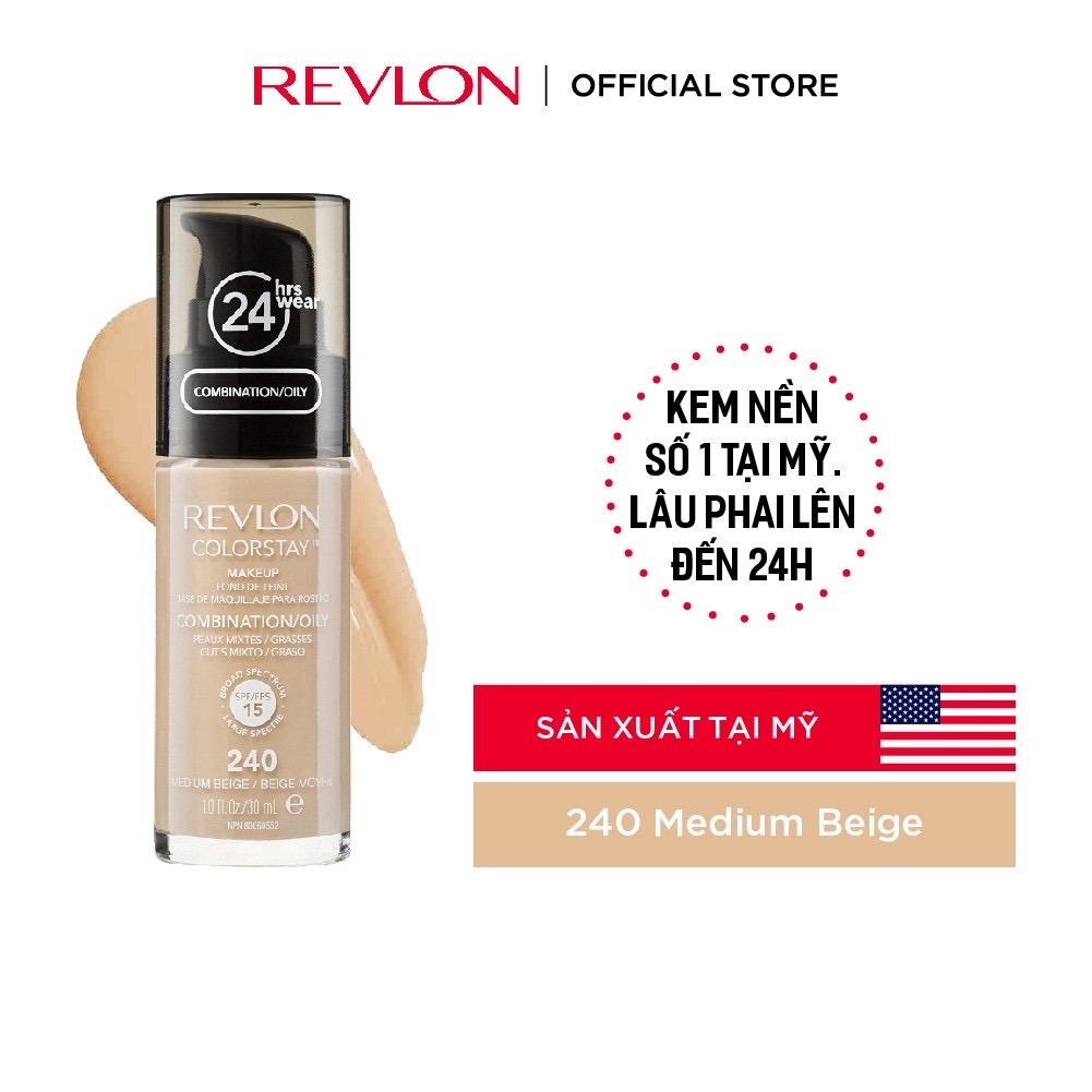 Kem nền Revlon colorstay 24 hours 30ml