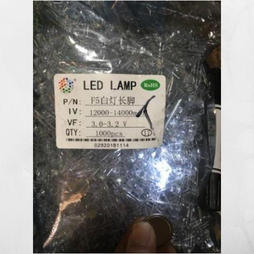 Led 5 Ly Màu Trắng (1000con/túi)