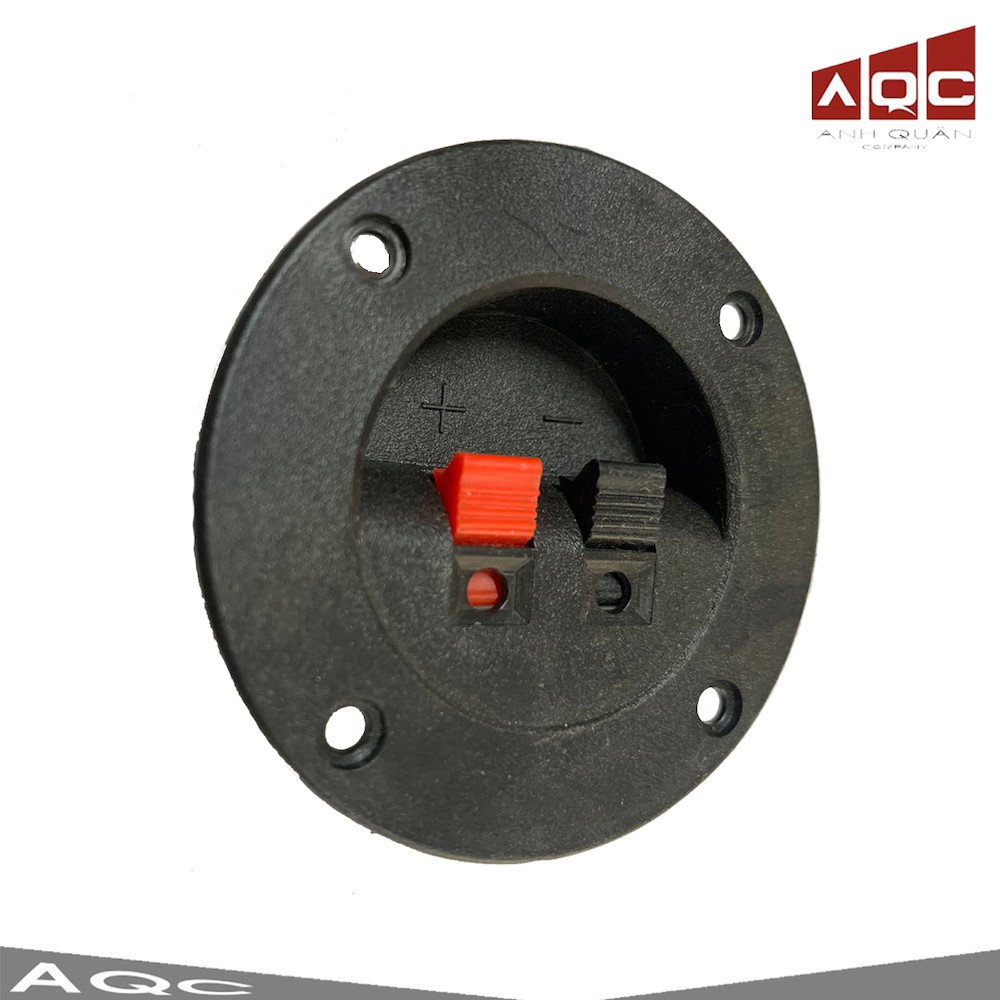Trạm loa tròn 2 cọc ráp thùng - hậu loa tròn 2 cọc đa năng cho các thùng loa bmb jbl