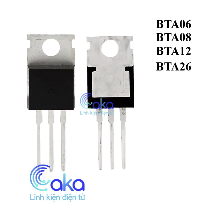 Linh kiện ic triac bta06 bta08 bta12 bta16 bta26 bta41 600v 800v