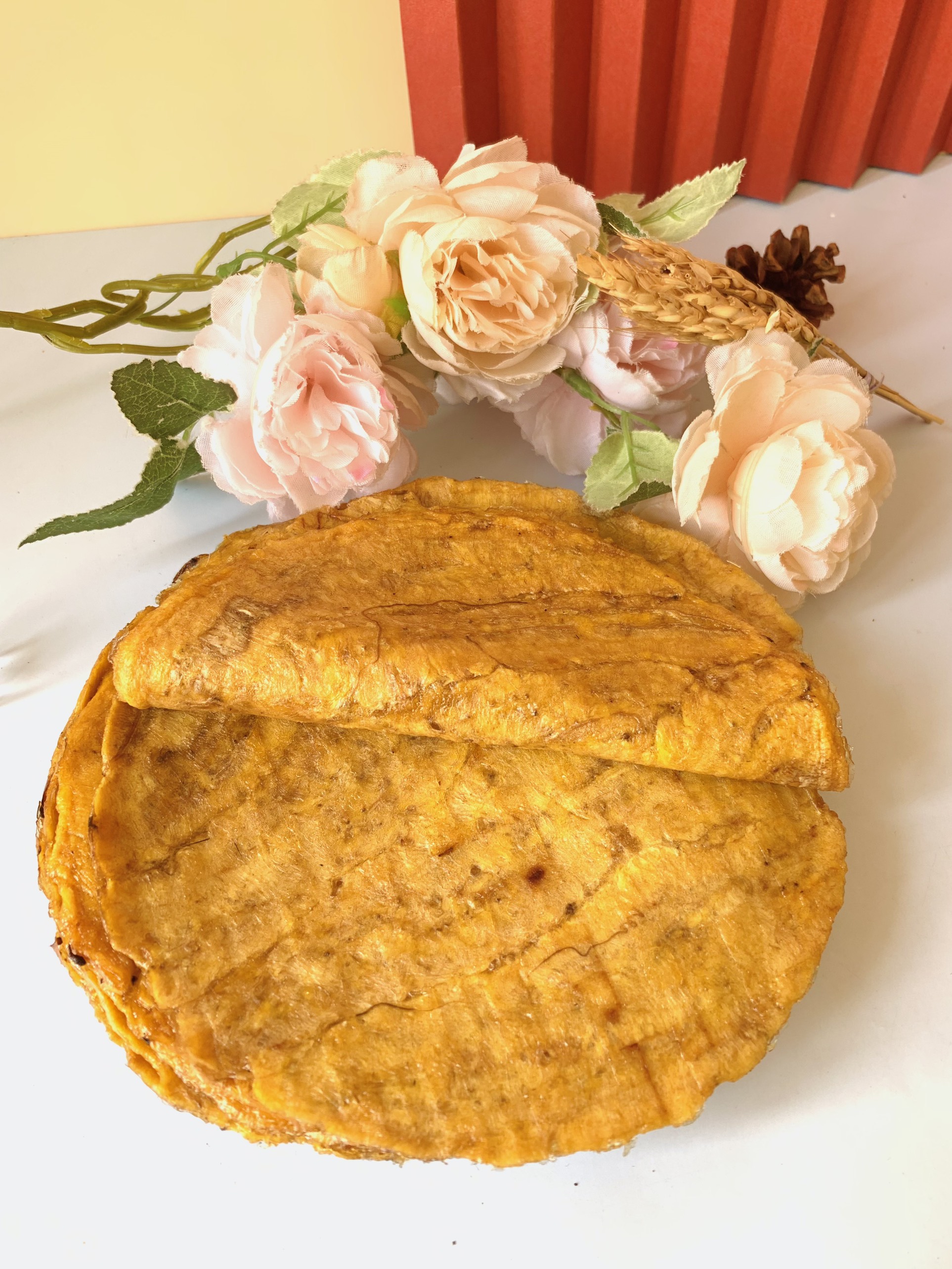 500G CHUỐI ÉP MIẾNG ĐẶC SẢN BÒ DỘI NÓN