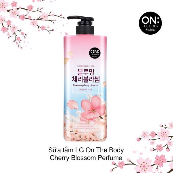 Sữa Tắm On The Body Hàn Quốc 900ml