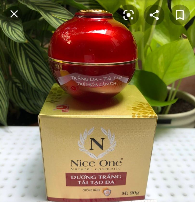 Kem Nice one trắng da - tái tạo - trẻ hóa làn da 20g