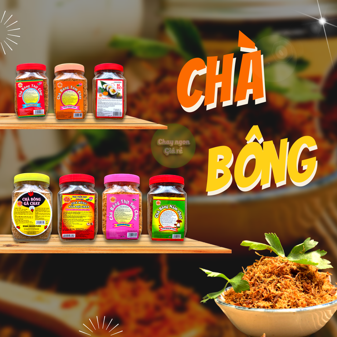 Chà Bông Gà Chay - Hũ 100gr