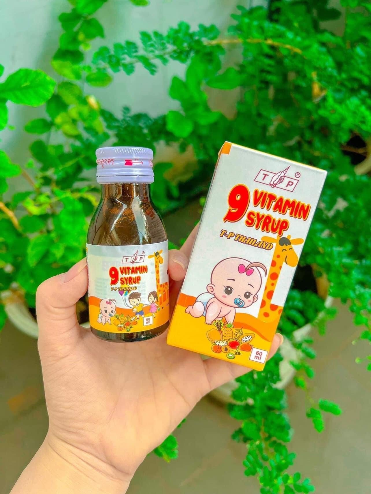 Siro ăn ngon 9 Vitamin TP Thái Lan