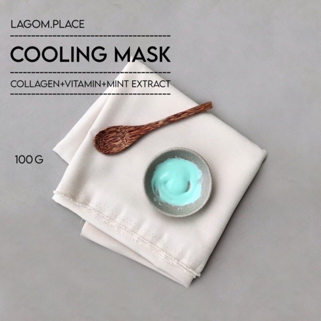 Bột mặt nạ dẻo phục hồi da giảm mụn [ COOL MASK ] [ MÀU XANH BẠC HÀ 100GR ]