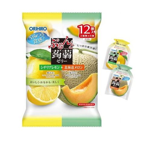 Thạch trái cây Orihiro Nhật Bản 240g