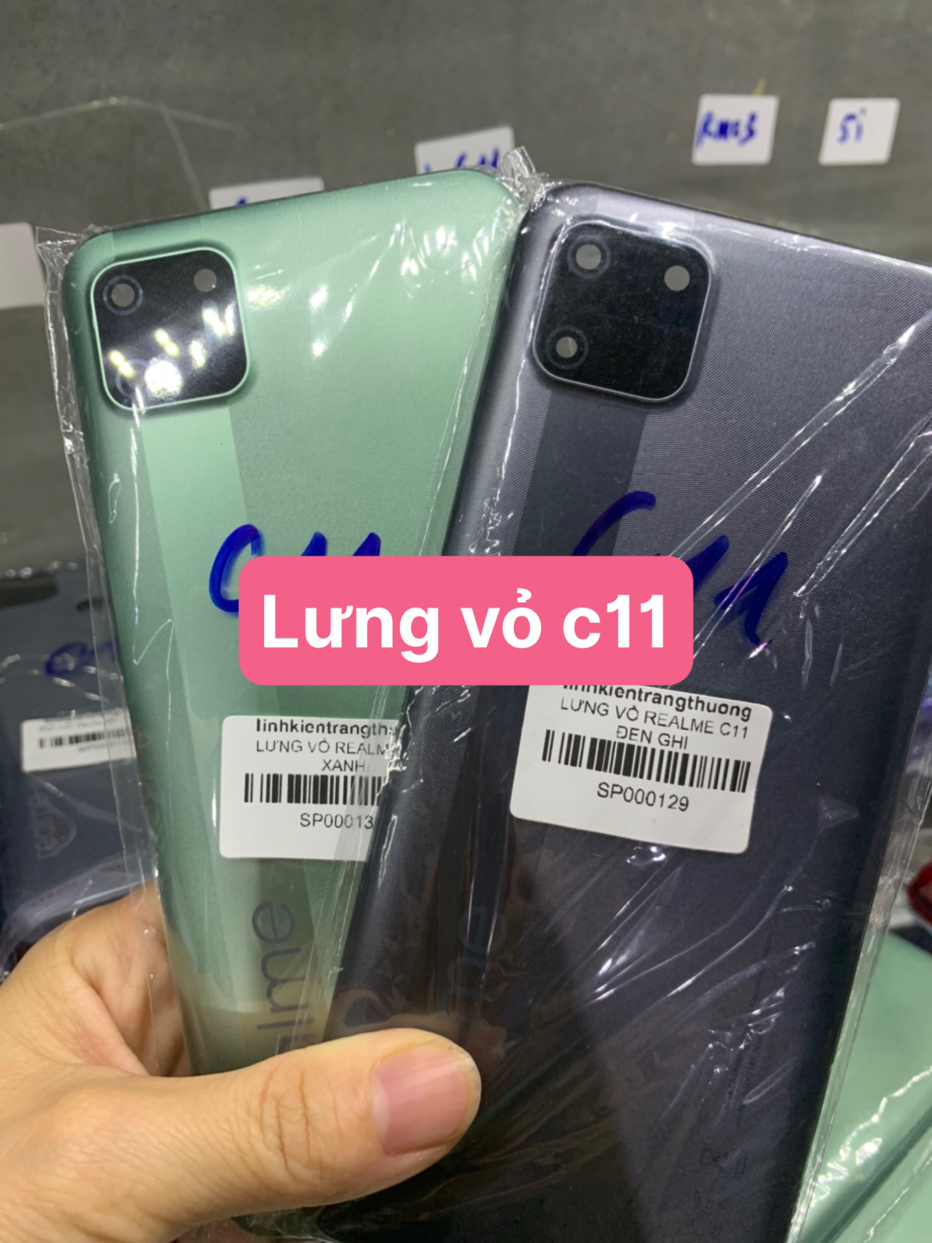 lưng vỏ điện thoại realme c11 - 2020 zin