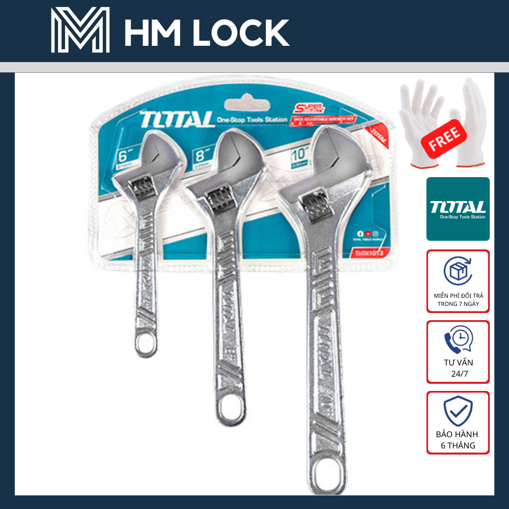 BỘ 3 MỎ LẾT RĂNG TOTAL - HÀNG CHÍNH HÃNG - THTK1013