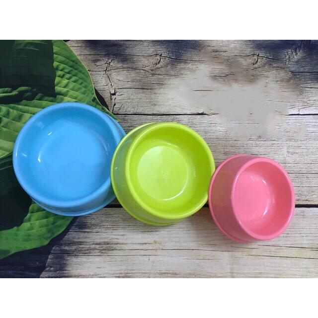 Bát ăn nhựa cho thú cưng Size S