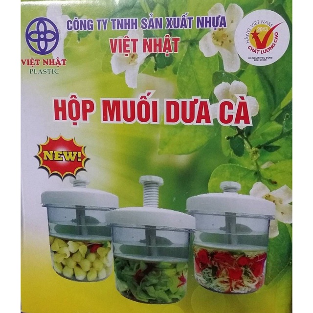 Hũ muối dưa cà Việt Nhật. ĐTVM
