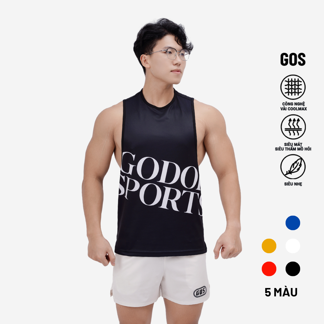 Áo ba lỗ thể thao GOS ORIGIN S10 2022