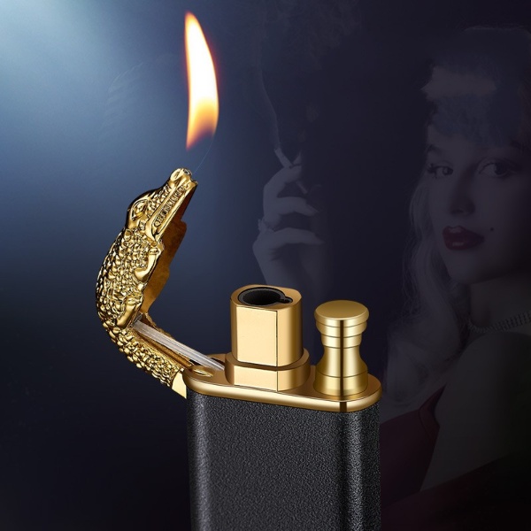 Bật Lửa Gas Đá Dolphin 2 Chế Độ Lửa Khò Và Lửa Thường Hình Con Vật ( Nhiều Mẫu )