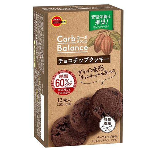 Bánh Quy Bourbon Choco Chip Carb Balance 104g
