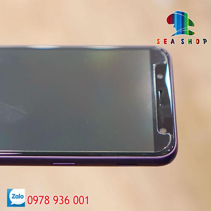 [TẶNG KÈM MIẾNG LAU] Combo 2 kính cường lực Samsung Galaxy J8 - J800 - Trong suốt - Cảm ứng mượt mà
