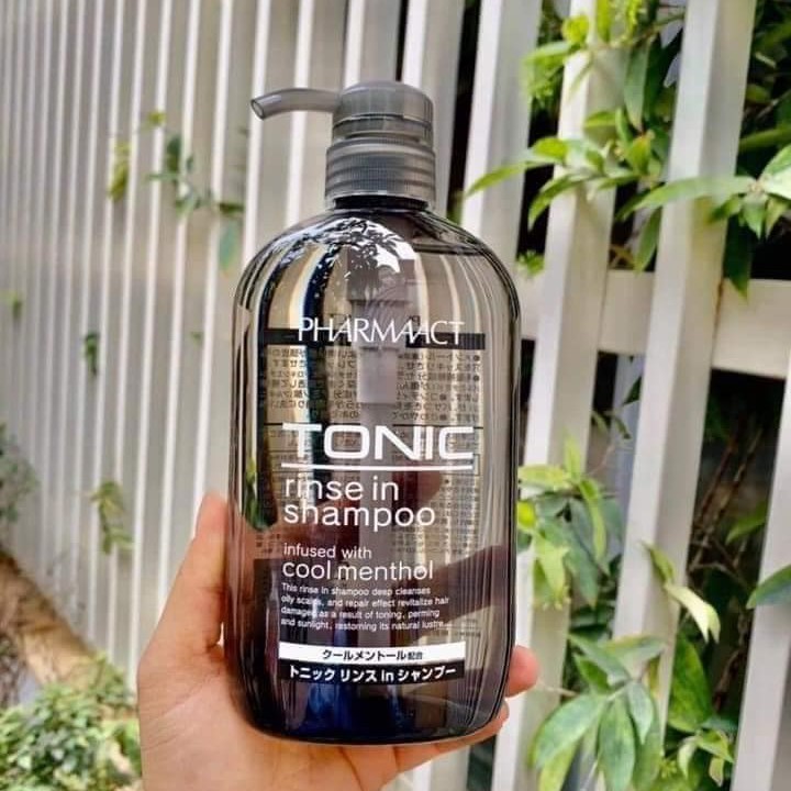 Dầu Gội Đầu Nam Tonic Pharmaact Nhật Bản 600Ml