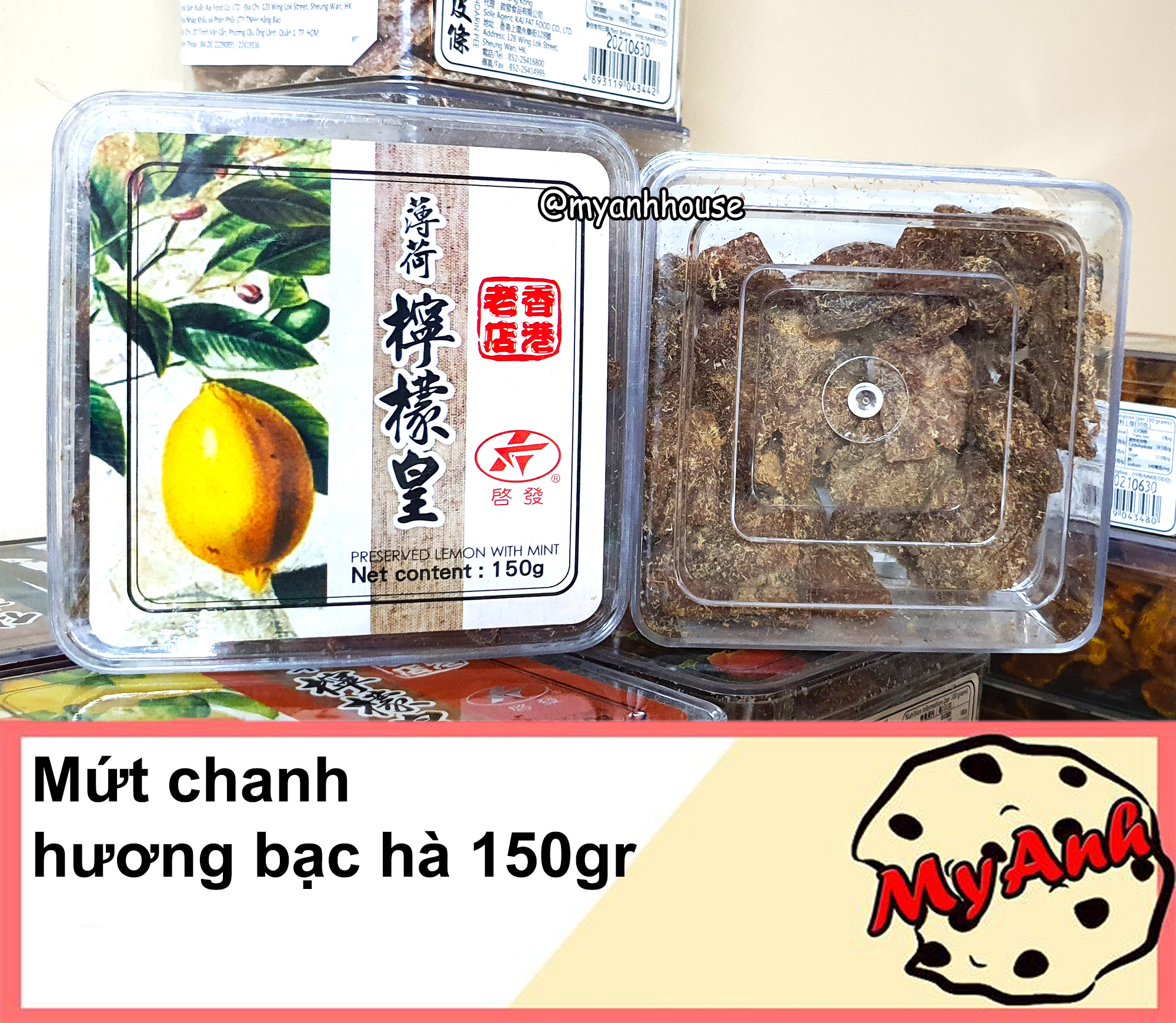 (Tắc hương cam thảo) XÍ MUỘI HONG KONG