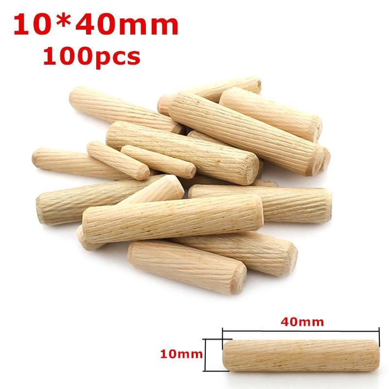 Chốt Gỗ Cao Cấp Hạt Nút Gỗ Tròn 6mm 8mm 10mm