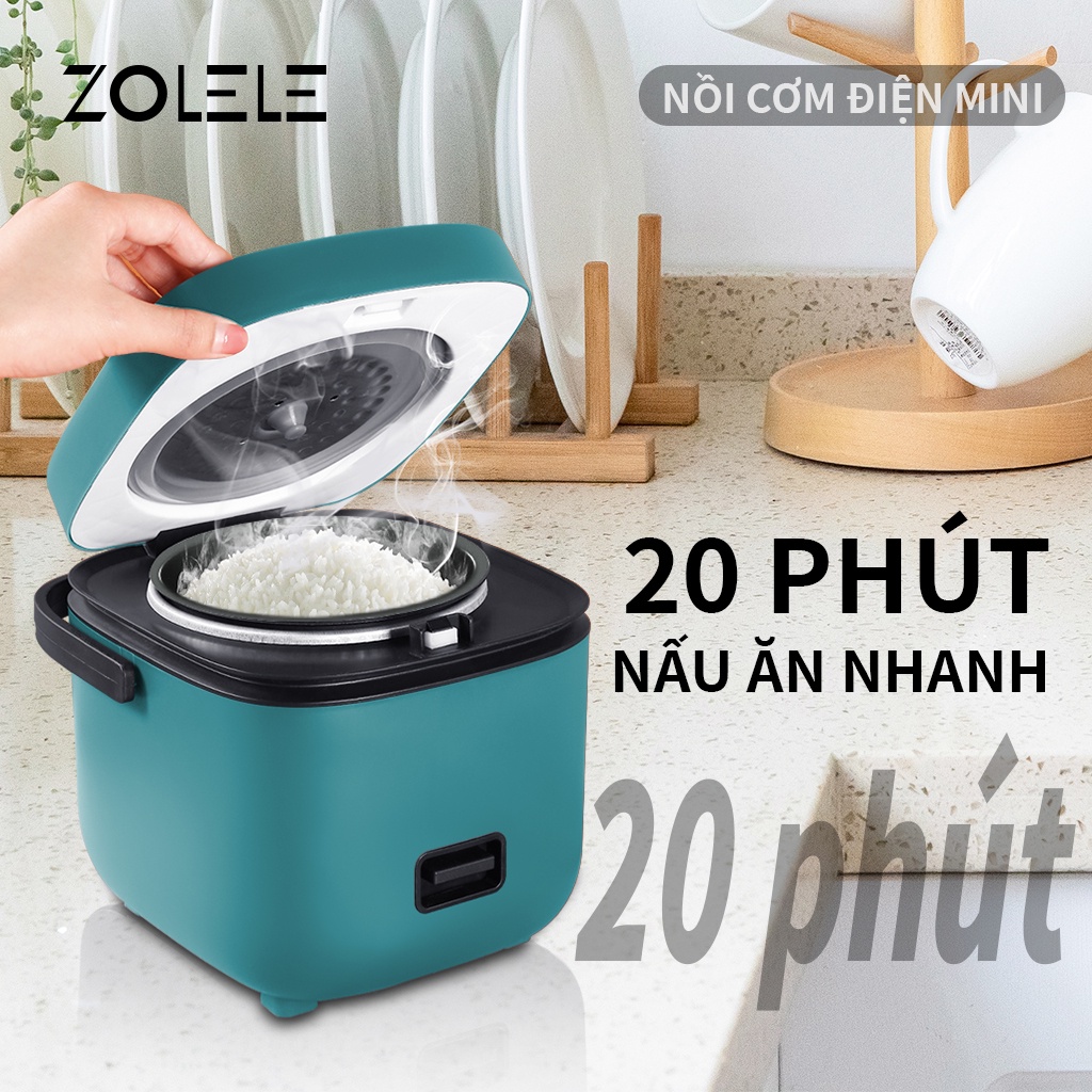 ZOLELE ZB001 Nồi cơm điện mini 1.2L (lòng nồi 800ML)