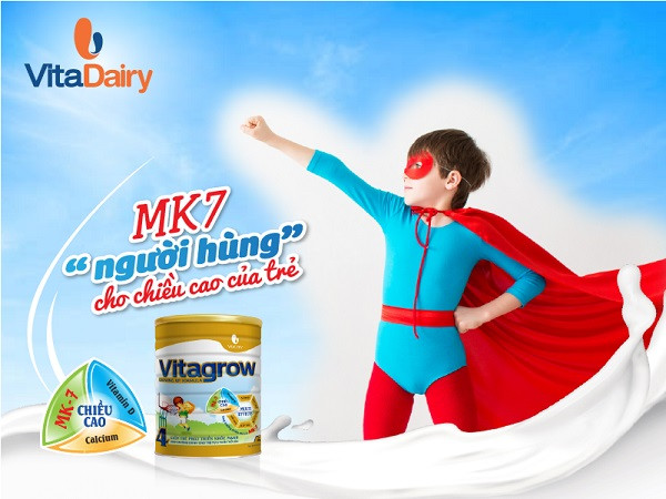 (HSD T10-2027) (Có Tích Xu) Sữa Bột VitaDairy Giúp Tăng Chiều Cao VitaGrow 3+ 900g.