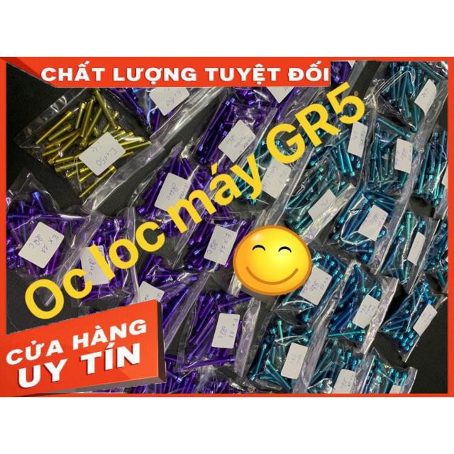 Ốc lốc máy Titan Gr5 Sonic full lốc 23 con