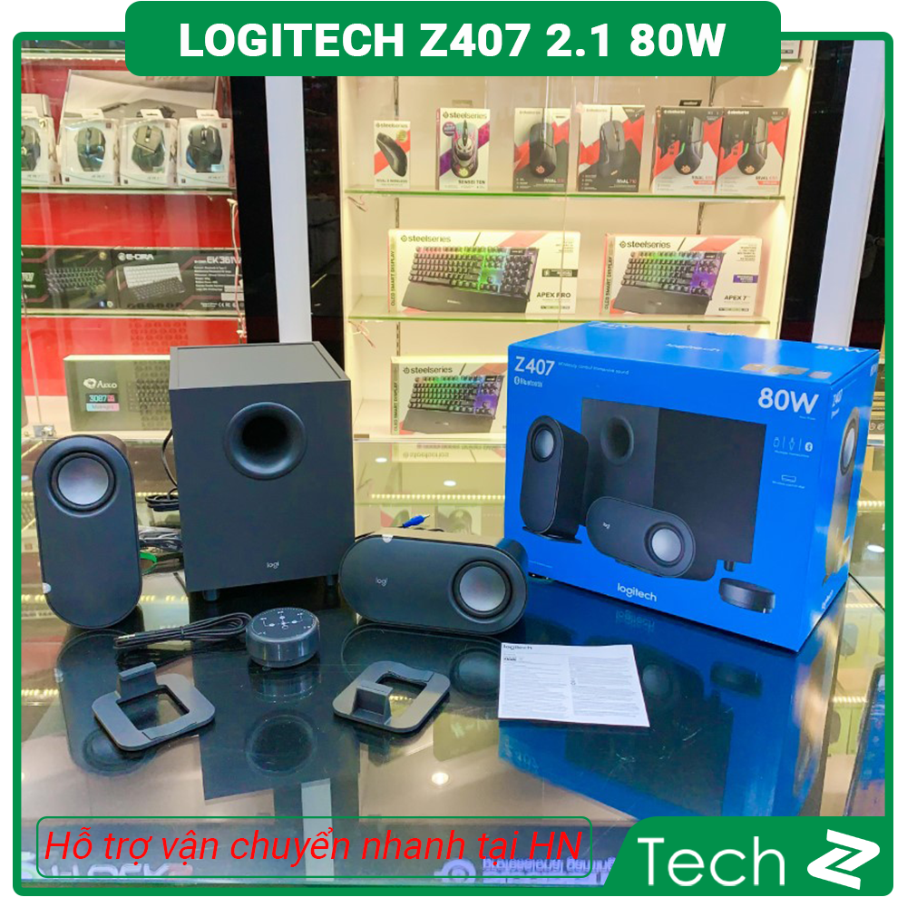 Loa vi tính Logitech Z407 Bluetooth 2.1 Công suất 80W