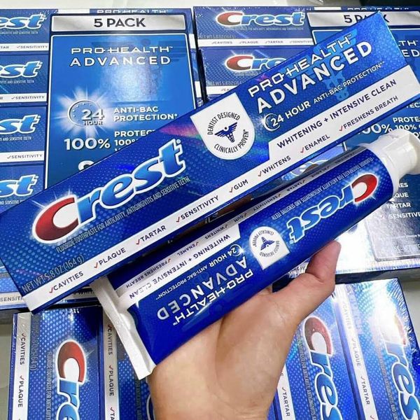 KEM ĐÁNH RĂNG Crest Pro Health ADVANCED-500g