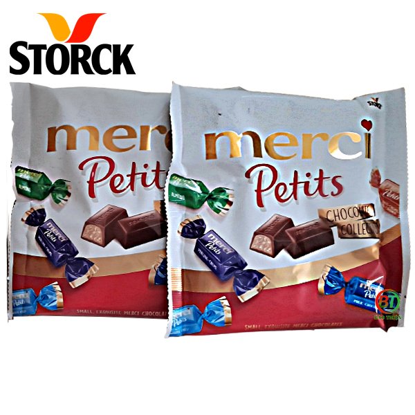 Kẹo sô cô la Merci ( Nhiều vị) gói 125g