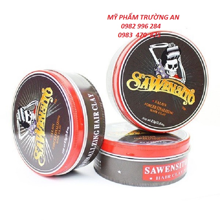 Wax sáp tóc nam sawensito hair clay 85g tạo kiểu cứng