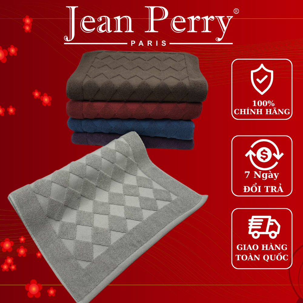 Thảm trải sàn Cotton Jean Perry Diamond 45x70cm