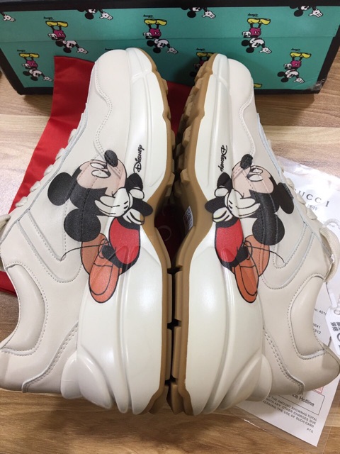 Giày thể thao GUCCImickey nam nữ hàng cao cấp
