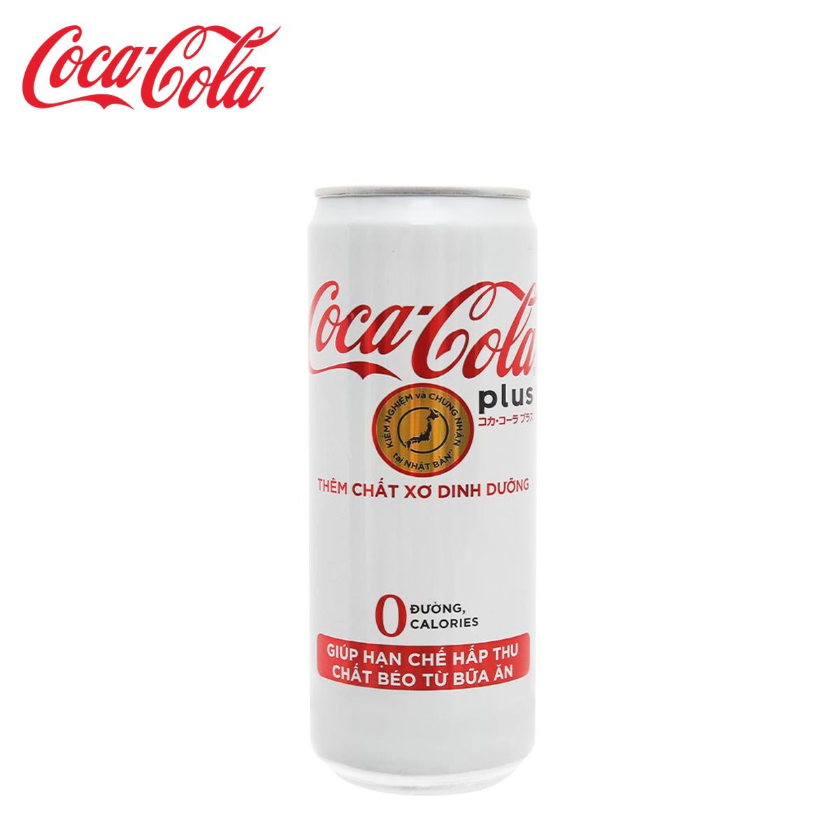 LỐC 6 LON NƯỚC GIẢI KHÁT COCA COLA PLUS 320ML