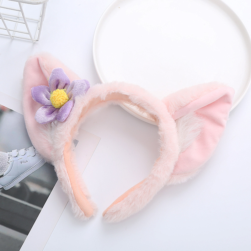 Băng Đô Cài Tóc, Rửa Mặt Hình Ếch và Thỏ Siêu Dễ Thương Dành Cho Nữ