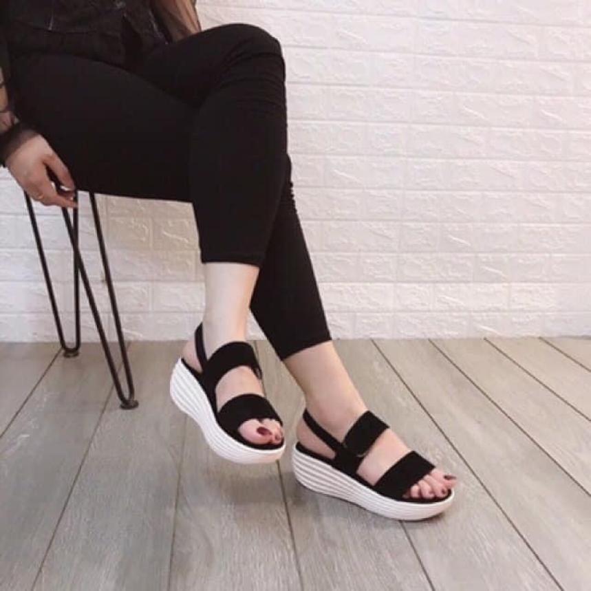 Dép sandan đế trắng cao 5p siêu hót 150 giá rẻ