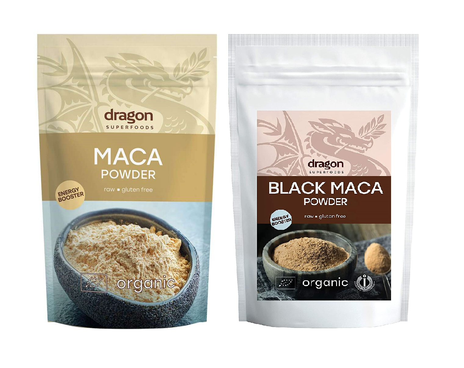 Bột nhân sâm Maca đen/ nâu Dragon superfoods