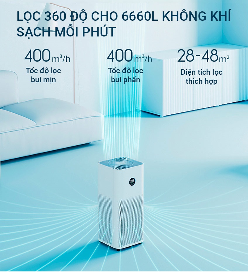 Xiaomi smart air purifier 4 Edition International-authentic