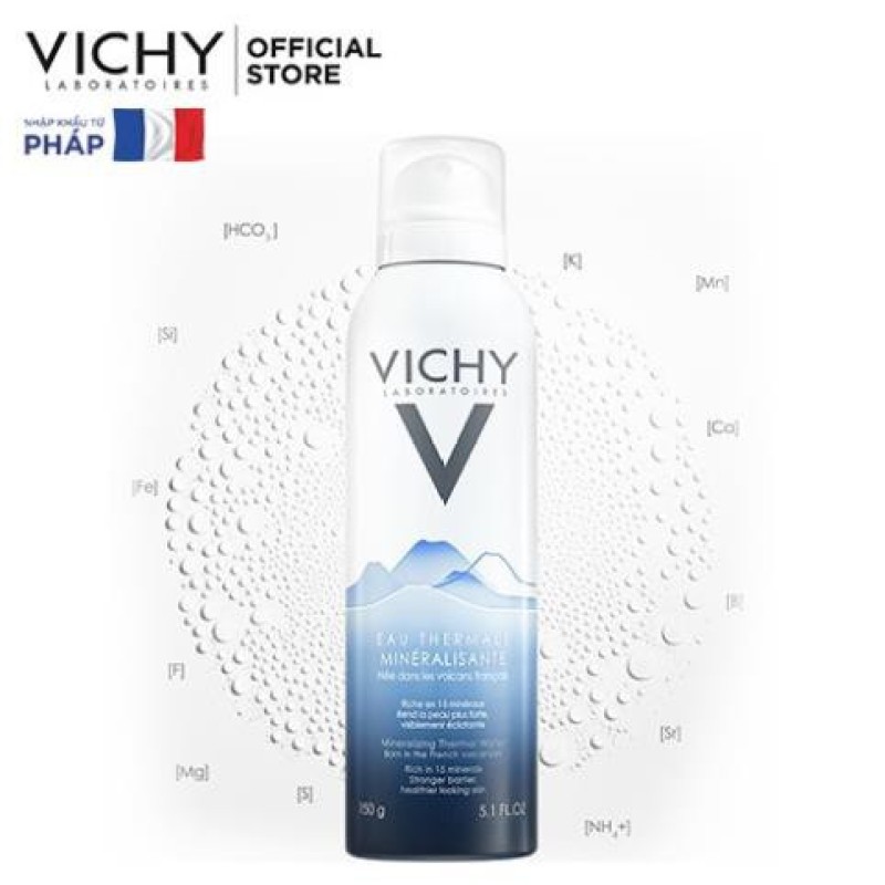 Nước khoáng dưỡng da Vichy Mineralizing Thermal Water 150ml giá rẻ