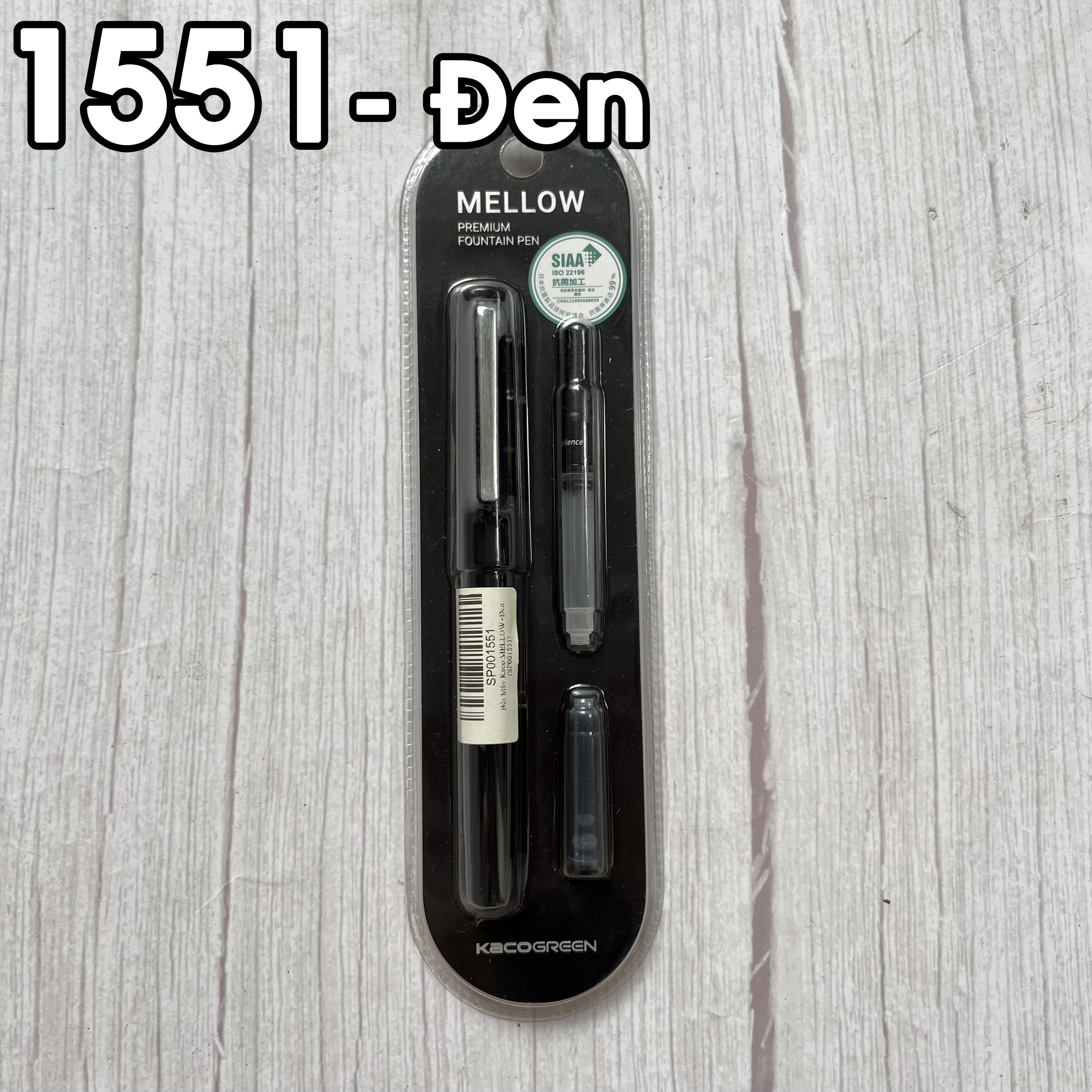 Bút máy kaco mellow cao cấp chính hãng - ngòi ef