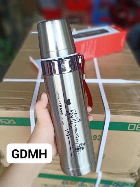 BÌNH GIỮ NHIỆT OUTSIDE QUỐC DÂN 800ml