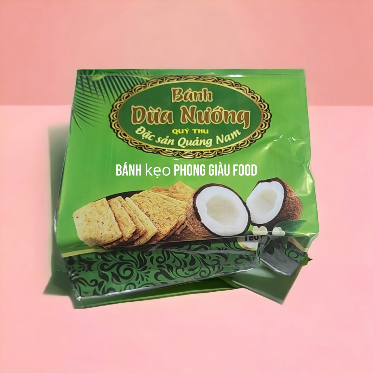 BÁNH DỪA NƯỚNG QUÝ THU QUẢNG NAM (PHONG GIÀU FOOD)