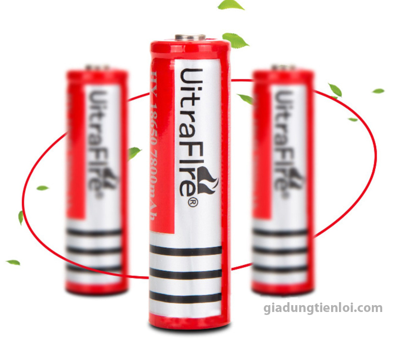 Pin sạc UltroFite 18650mAh-4800mAh