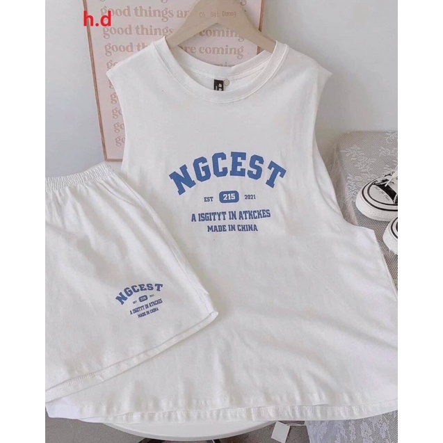 Bộ đùi 3 lỗ sát nách tanktop NGC
