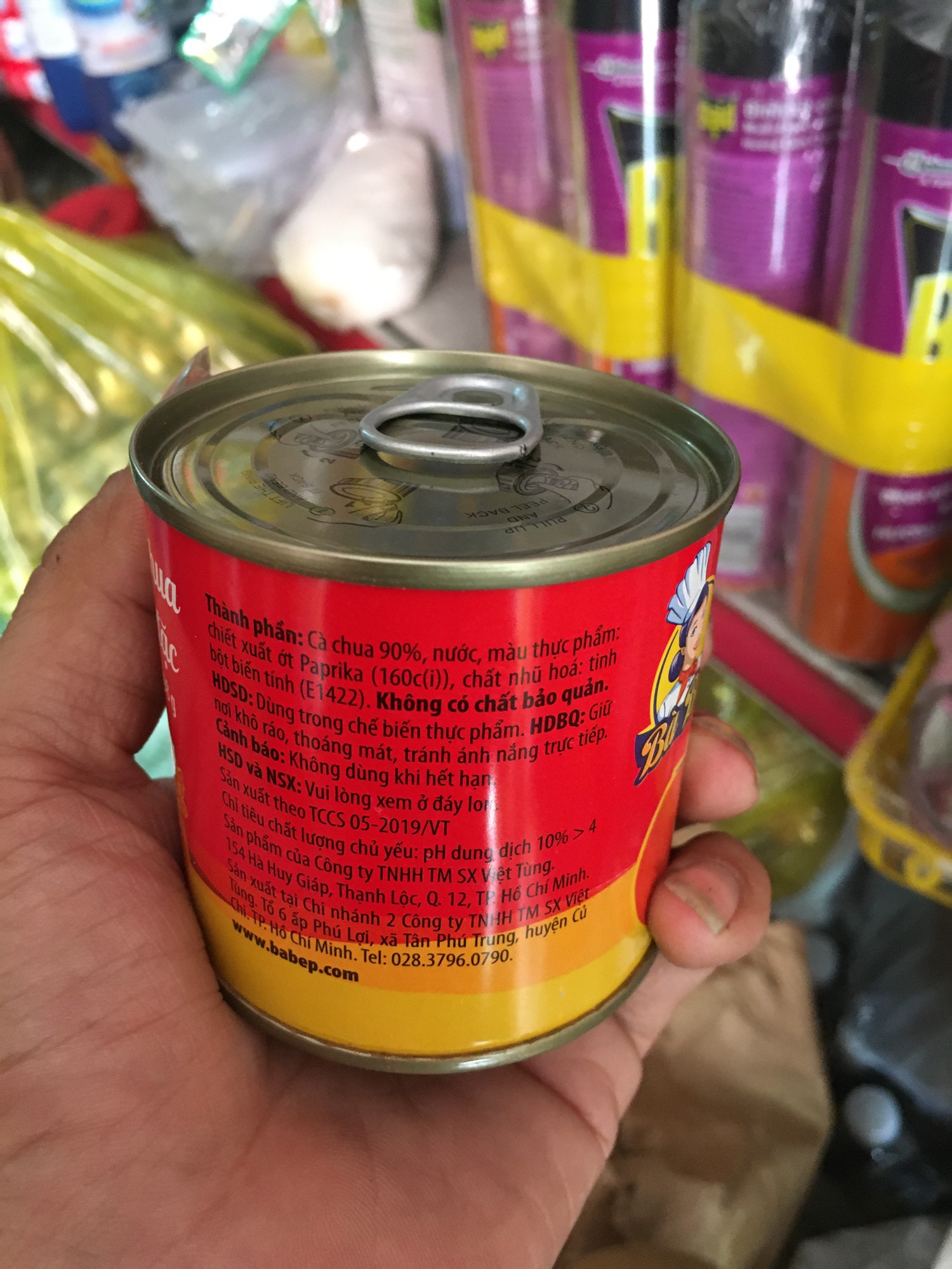 Cà chua cô đặc Bà Bếp 198g