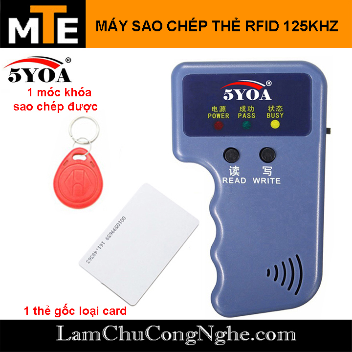 Máy sao thẻ RFID tần số 125Khz